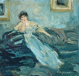 Femme dans un Intérieur, vers 1909